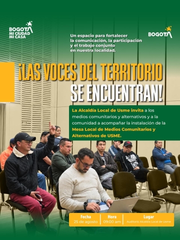 Instalación Mesa de Medios Comunitarios Alternativos