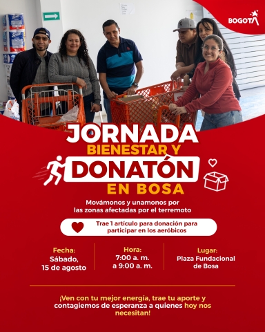  Jornada Bienestar y donatón en Bosa