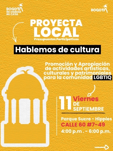 Proyecta Local- Hablemos de Cultura
