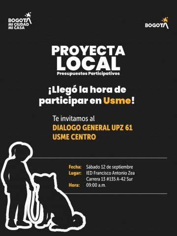 Diálogo General UPZ 61 USME CENTRO