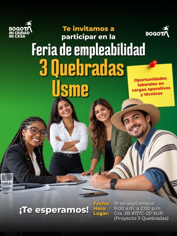 Feria de empleo en 3 Quebradas-Usme