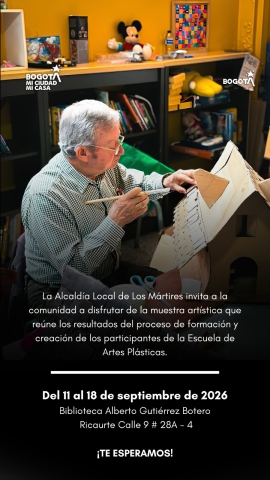 Exhibición de artes plásticas