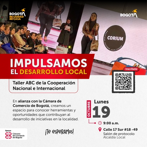 Impulsamos el desarrollo local a través de la cooperación en Antonio Nariño