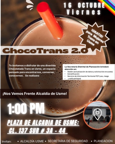 Una tarde al calor de una tasa de chocolate-trans