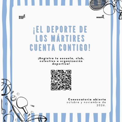 Convocatoria abierta para deportes.