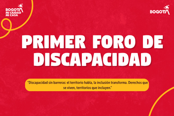 Primer Foro de Discapacidad