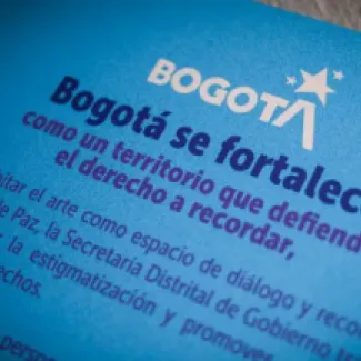 Bogotá se fortalece como un territorio que defiende el derecho a recordar.
