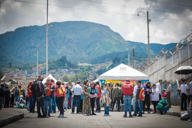 Recuperación espacio publico Santa Fe