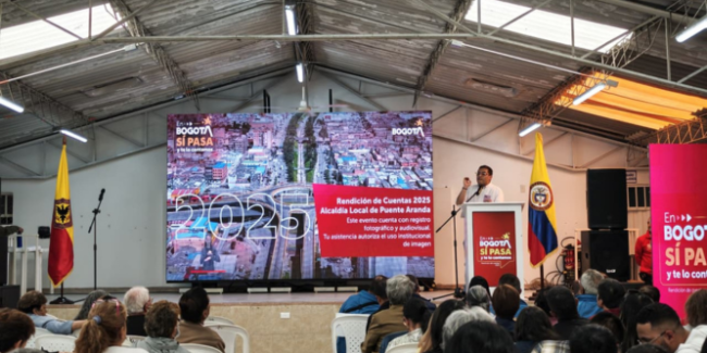 Puente Aranda conoció balance de gestión en la Rendición de Cuentas 2025