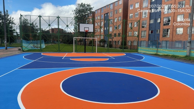 Obras locales de Fontibón durante la vigencia 2025