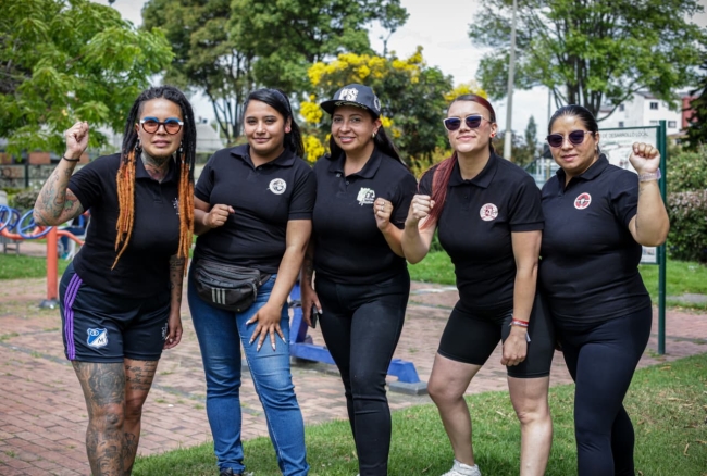 Mujeres barristas de San Cristóbal