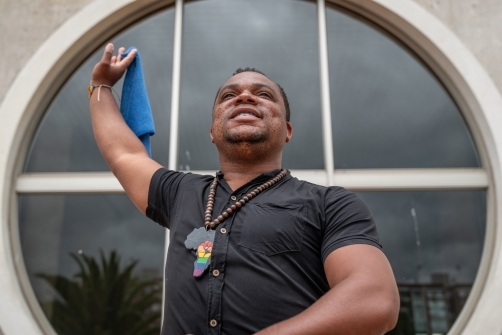 Bryan Ballesteros, activista LGBTI