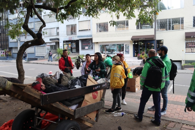 operación espacio público en chapinero