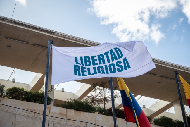 Izada de bandera de la libertad Religiosa