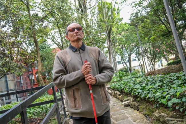 Persona con sordoceguera