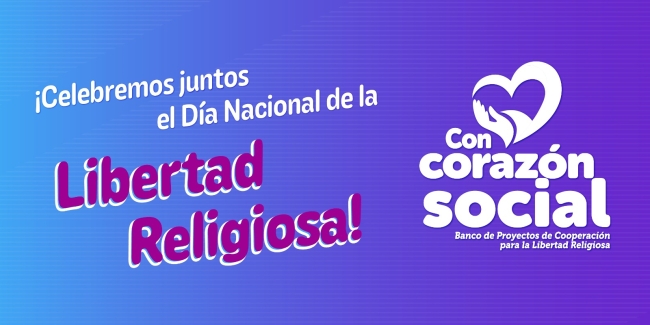 Día Nacional de la Libertad Religiosa - logo Con Corazón Social