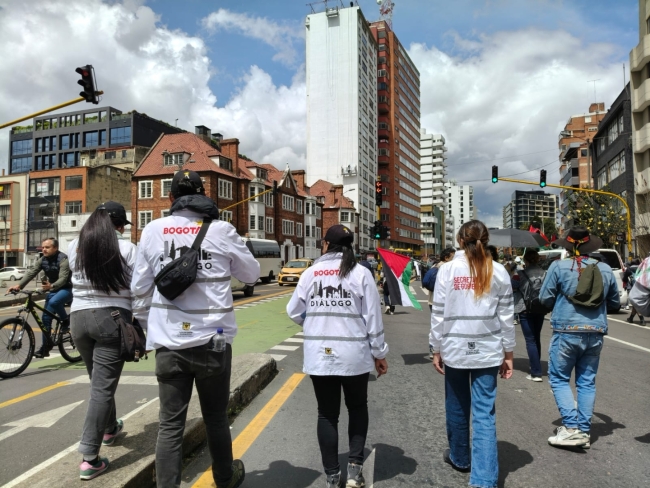 equipo dialogo manifestaciones 