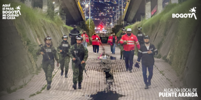 Con el “Patrullaje Mixto”, la Alcaldía Local de Puente Aranda afianza la confianza y la seguridad en la comunidad