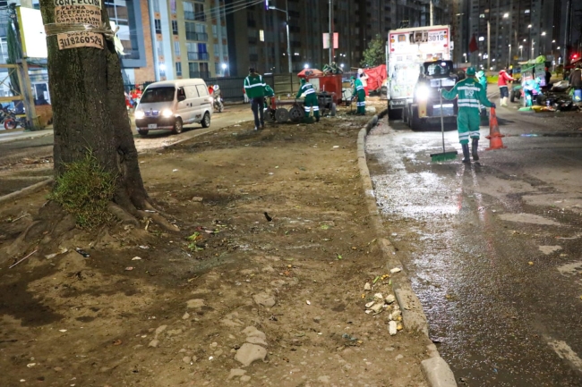 Más de 9.000 m² de espacio público recuperados en Kennedy durante dos operativos interinstitucionales 