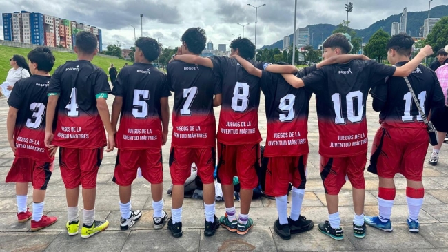 El deporte une a la juventud de Los Mártires