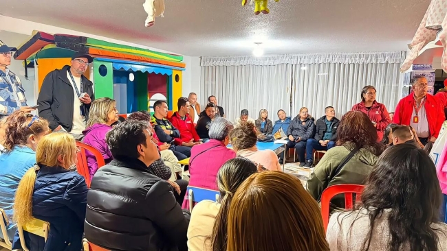 Junta Zonal de Seguridad acerca a las entidades con la comunidad de Santa Isabel