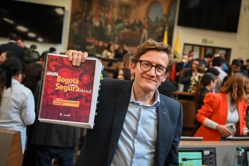 Plenaria del Concejo aprueba el Plan Distrital Desarrollo "Bogotá Camina Segura"