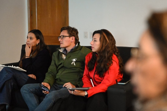 Encuentro secretario de Gobierno con comunidad de barrio El Espartillal