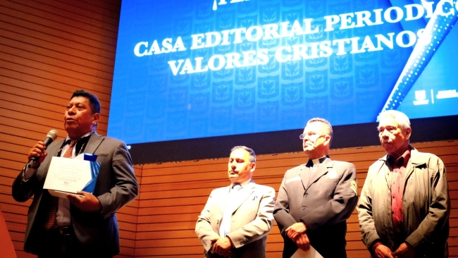 Gonzalo Guzmán Naranjo, director del periódico Valores Cristianos