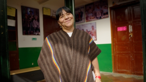 Paulina Majín, directora Casa del Pensamiento Indígena