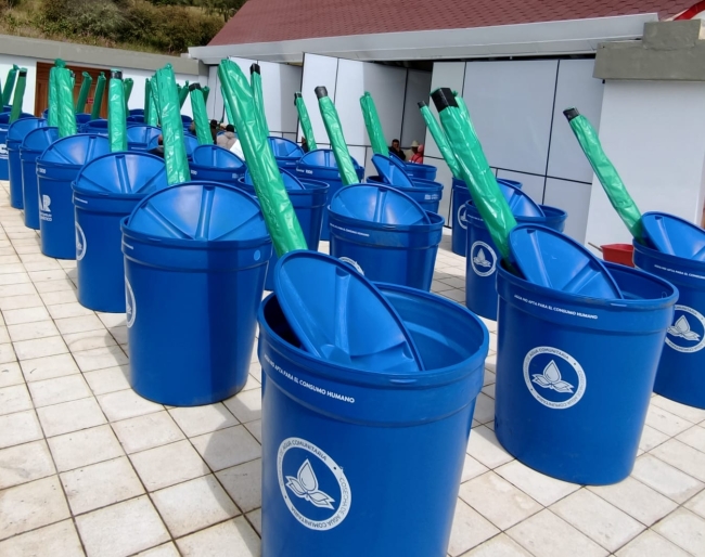 Sumapaz kits para aprovechamiento de lluvias
