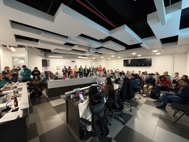 Avanza el proceso de concertación del Cable Aéreo Potosí con la comunidad: Gustavo Quintero