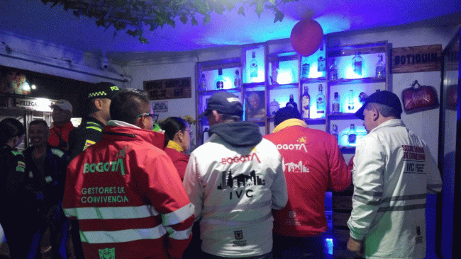 490 controles en bares y establecimientos fueron adelantados por la Secretaría de Gobierno en el mes del Amor y la Amistad