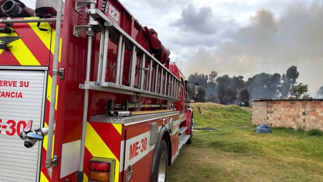 Incendio registrado en el Batallón de Artillería BACA 13 en Tunjuelito ya se encuentra controlado