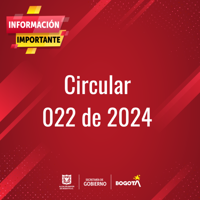 Circular 022 de 2024