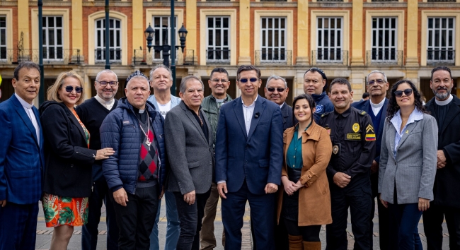 Líderes y lideresas del sector interreligioso de Bogotá