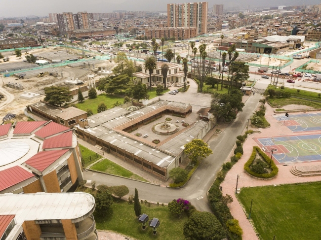 Vista aérea localidad de Kennedy