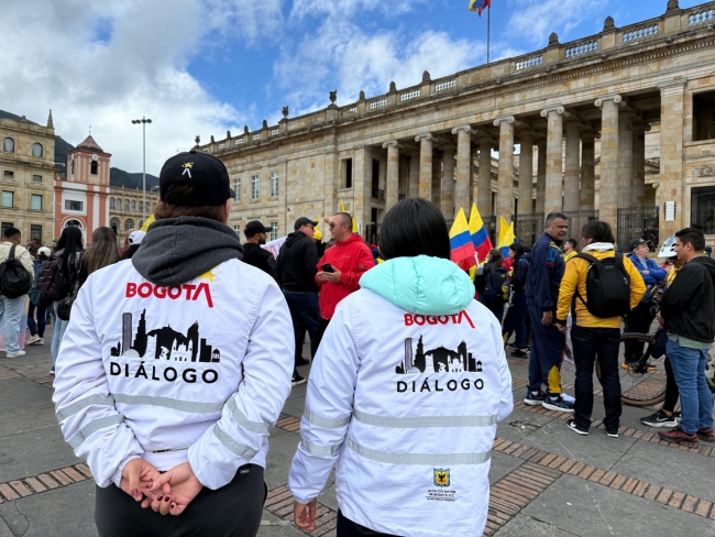 equipo dialogo manifestaciones 