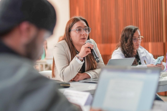 Luz Amanda Guzmán, directora de Derechos Humanos de la Secretaría de Gobienro