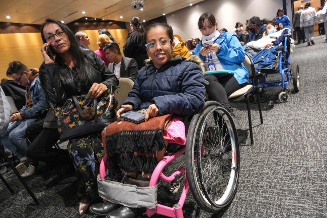 Asistentes a la Gala de Exaltación de Personas con Discapacidad 2022