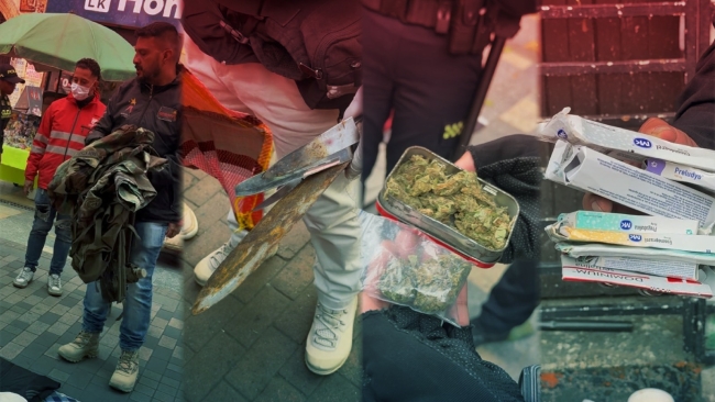 operativo carrera septima espacio publico