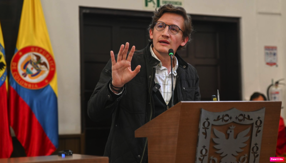 Gustavo Quintero, secretario de gobierno.