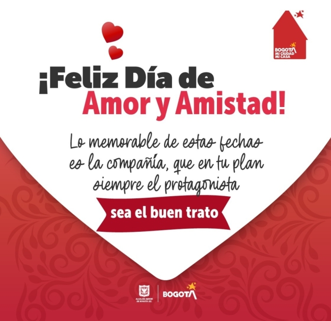 Amor y Amistad: Distrito hace un llamado a la tolerancia y celebrar sin violencia y anuncia los canales de atención