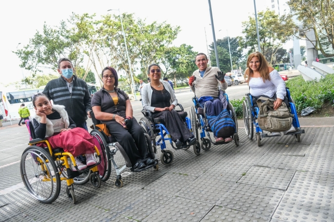 Personas con discapacidad física