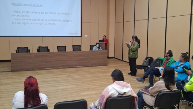 Presentación pública en alcaldía de Usme del contrato 757-2026