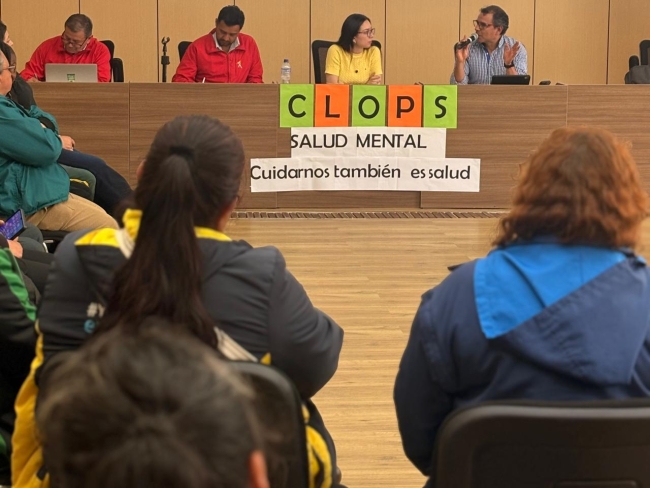 Primer CLOPS 2026 en Usme sobre salud mental