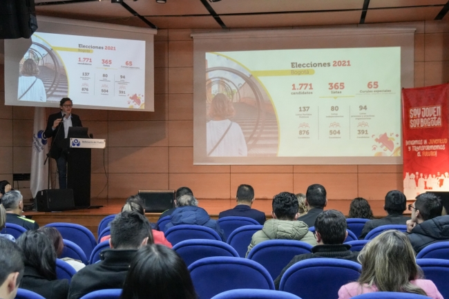 Segundo encuentro elecciones der jóvenes