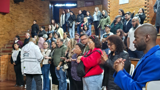 Docentes y directivos IED Brisas del Diamante