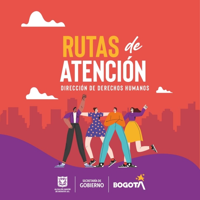 Conozca las Rutas de Atención que tiene la Secretaría Distrital de Gobierno para la defensa de los Derechos Humanos 