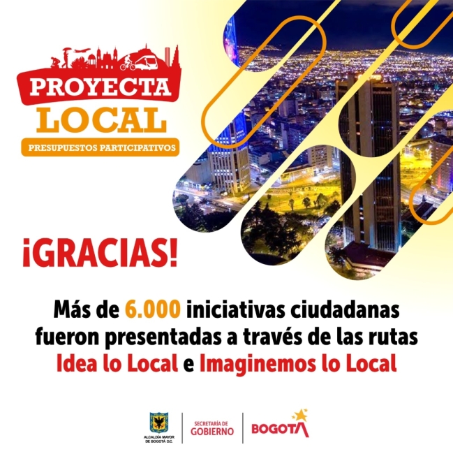 Finaliza la inscripción de iniciativas ciudadanas para Proyecta Local - Presupuestos Participativos