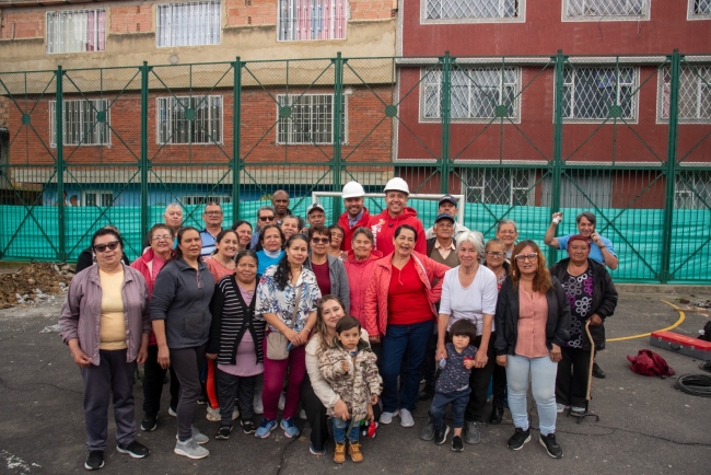 Avances de obras locales en Engativá 